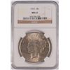 Image 1 : 1927 PEACE DOLLAR NGC MS-61