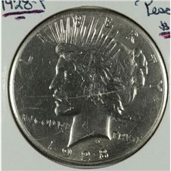 1928 PEACE DOLLAR UNC DETAILS