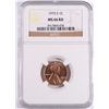 Image 1 : 1973-S LINCOLN CENT, NGC MS-66 RED!  NO RECORDS OF 67 EXIST!