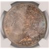 Image 2 : 1887 MORGAN DOLLAR NGC MS-64 RAINBOW COLOR OBVERSE, WHITE REVERSE