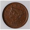Image 2 : 1854 1/2 CENT NGC MS 65 BROWN GEM!