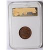 Image 4 : 1854 1/2 CENT NGC MS 65 BROWN GEM!