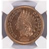 Image 2 : 1860 INDIAN HEAD CENT NGC MS65
