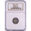 Image 1 : 1857 SEATED LIBERTY DIME NGC MS64