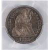 Image 2 : 1885 SEATED LIBERTY DIME PCGS MS-64 NICE ORIGINAL TONE