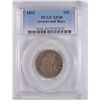Image 1 : 1853 SEATED LIBERTY QUARTER PCGS XF-40 ARROWS AND RAYS
