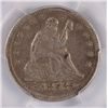 Image 2 : 1853 SEATED LIBERTY QUARTER PCGS XF-40 ARROWS AND RAYS
