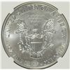 Image 3 : 2011 SILVER AMERICAN EAGLE NGC MS-70