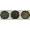 Image 1 : (3) 1843 SEATED DIMES