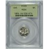 Image 1 : 1945 MERCURY DIME PCGS MS-64 OGH