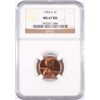 Image 1 : 1954-S LINCOLN CENT NGC MS-67 RD