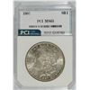 Image 1 : 1887 MORGAN SILVER DOLLAR, PCI MS-65   NICE ORIGINAL!