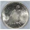 Image 3 : 1922 PEACE SILVER DOLLAR, PCGS MS-65