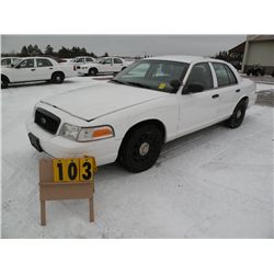 2010 Ford Crown Vic -County Owned                                     SN-2FABP7BV1AX133364