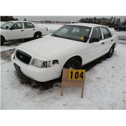 2009 Ford Crown Vic -County Owned                                       SN-2FAHP71V89X136964