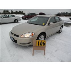2008 Chev Impala LS  -County Owned                                       SN-2G1WB58K681265389