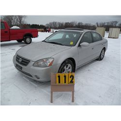2003 Nissan Altima                                         SN-1N4AL11D93C207336