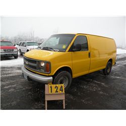 2001 Chev van                                                   SN-1GCHG35RX11191025