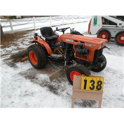 1984 Kubota B7100 utility tractor