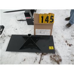 Stout heavy duty skidloader receiver plate-New