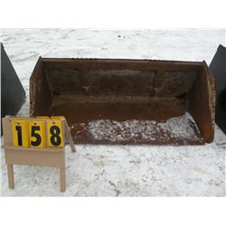 6 ft skidloader bucket