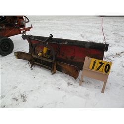 7 1/2 ft snowplow w/extra lights & front bumper