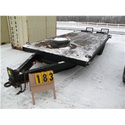 1980 Flat bed trailer    SN#F1621801933LD