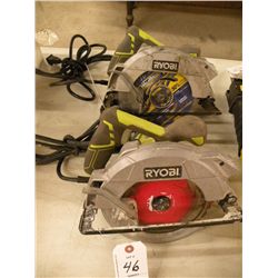 pair of circular saws