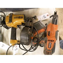 roofing nail gun & a deck screw gun