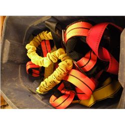 tote of safety belts