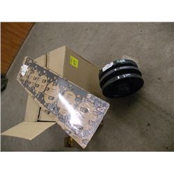 Cat head gasket, particulate filter, spool