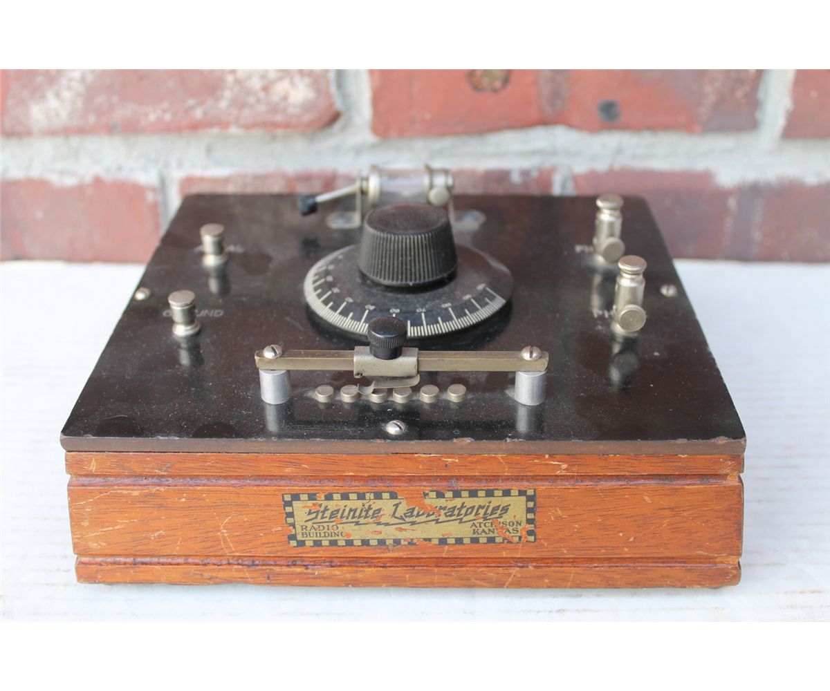 Steinite Crystal Radio Set Atchison KS