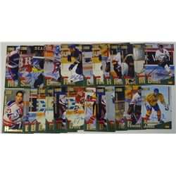 Lot of 1995-1996 Signature Rookie Cards