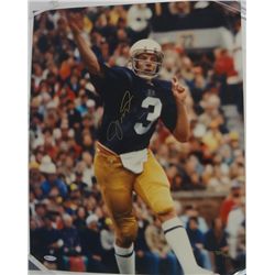 Joe Montana 16 x 20 Photo Autograph Upper Deck COA