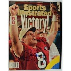 Steve Young Signed Sports Illustrated with COA