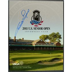 Benhard Langer Signed Senior Open Program COA