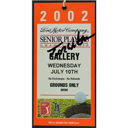 Tom Watson Signed Senior Player Ticket COA