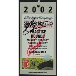 Ben Crenshaw & Fuzzy Zoller Signed Senior Play Ticket COA