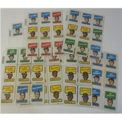 1970 Topps Story Booklets Lot of 55 Booklets with many Stars