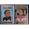 Image 4 : GROUP OF 53 (21 DIFFERENT) 1971 TOPPS FOOTBALL POSTERS. VERY NICE CONDITION
