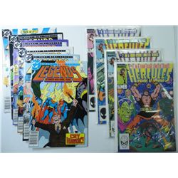 2 COMPLETE MINI-SERIES: HERCULES PRINCE OF POWER 1-4 (MARVEL) & LEGENDS 1-6 (DC)