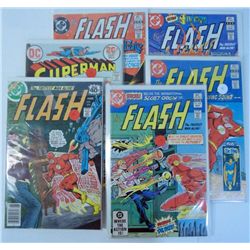 GROUP OF 11 DC COMICS. INCLUDES SUPERSTAR HOLIDAY SPECIAL, FLASH 274,
