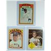 Image 1 : WILLIE MAYS 1963 FLEER EM, 1972 TOPPS #49 & #50 VGEX