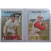 Image 1 : 1967 TOPPS AL KALINE & PETE ROSE