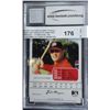 Image 2 : 2004 JUST FEATURED (ALBERT PUJOLS) ROOKIE CARD (W/PIECE OF GAME USED JERSEY)