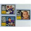 Image 4 : 1962 TOPPS FOOTBALL NEAR SET plus EXTRAS - LOADED w/ BIG STARS !