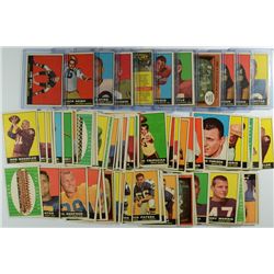 1961 TOPPS FOOTBALL STARTER SET plus EXTRAS (96 cds) BIG STARS INCLUDED!