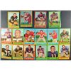 Image 1 : 16 - 1963 TOPPS FOOTBALL CARDS, MOSTLY EX - EM