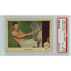 1959 Fleer T. Williams  Here's How!  #74 PSA NM - MT 8