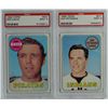 Image 1 : 2 - 1969 TOPPS BASEBALL PSA  MINT 9  #553, #571